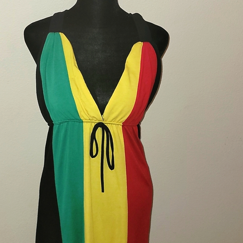 Halter maxi dress
